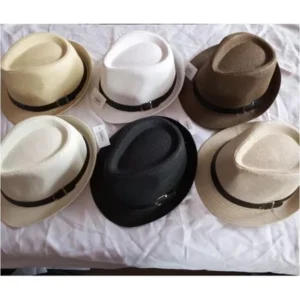 Chapéu Fedora Social Aba Média 6cm – Estruturado, Elegante e Atemporal