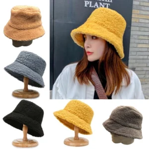 Chapéu Bucket Inverno Peluciado – Conforto Térmico com Estilo para os Dias Frios
